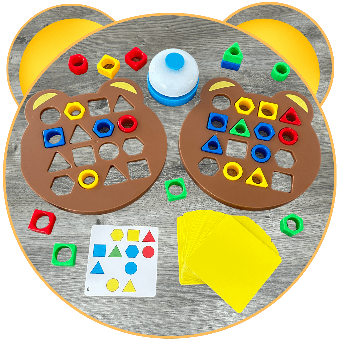 BearKid 3D Gelişim Puzzle Oyunu(Zil Hediye)