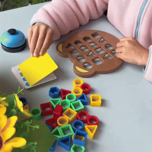 BearKid 3D Gelişim Puzzle Oyunu(Zil Hediye)