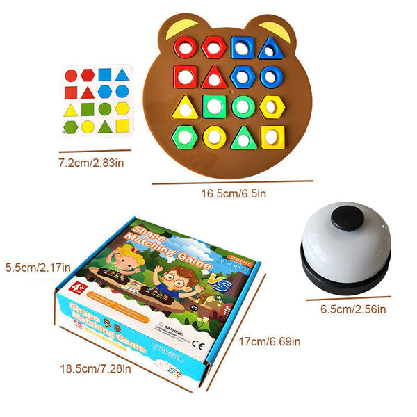 BearKid 3D Gelişim Puzzle Oyunu(Zil Hediye)
