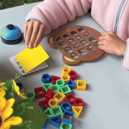 BearKid 3D Gelişim Puzzle Oyunu(Zil Hediye)