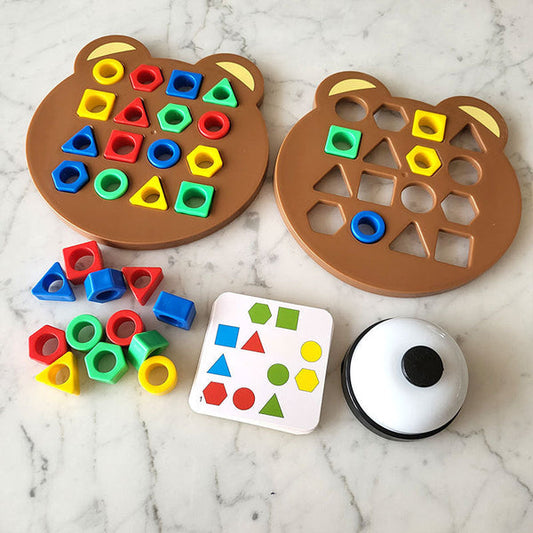 BearKid 3D Gelişim Puzzle Oyunu(Zil Hediye)
